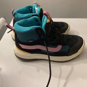 Vans, UltraRange, EXO Pop Color, Black, Multi, All Weather, Men's 5, Women's 6.5